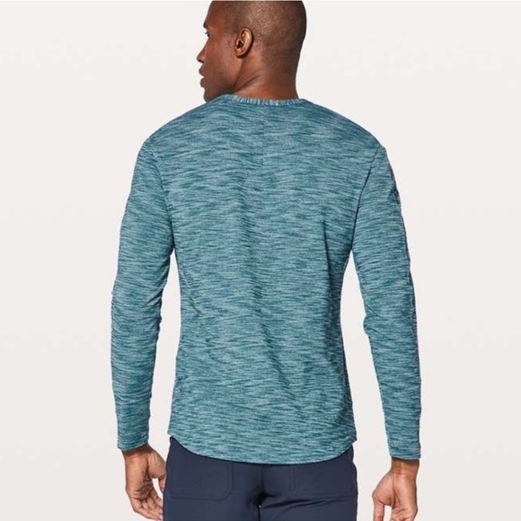 Lululemon Pulse Slub Henley Lightweight Rulu
Heathered Alberta Lake size Large - Picture 2 of 6